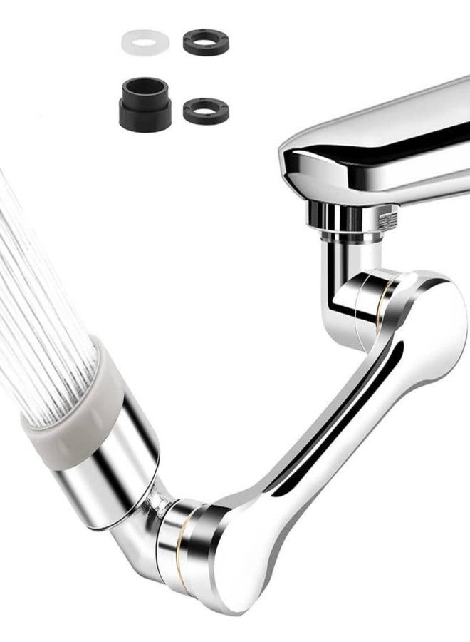 COSWARE 1080° Swivel Faucet Aerator Rotatable Multi-Functional Extension, Extender for Taps, Kitchen Sink With 2 Modes Splash Extension Filter - Image 1